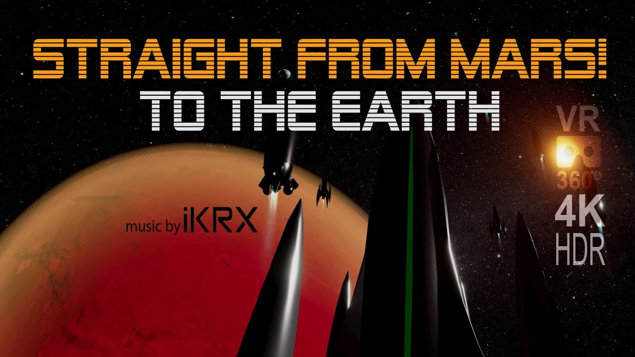 Straight from mars! to the earth